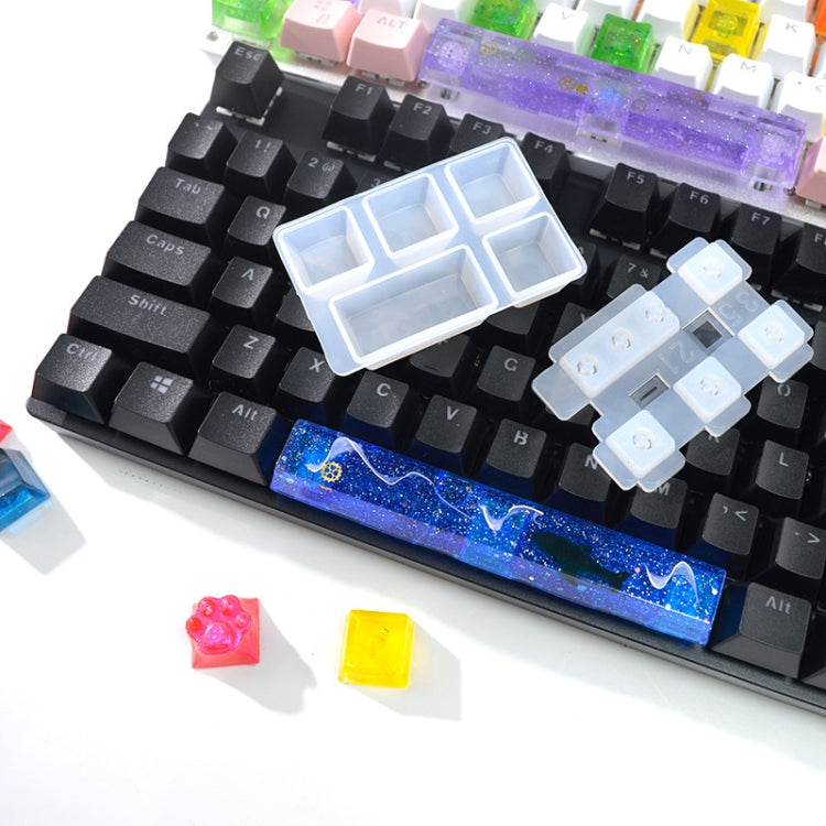 2 PCS DIY Keycap Silicone Mold OEM Mechanical Keyboard Silicone Mold, Style: MD3522 - Arts & Crafts by buy2fix | Online Shopping UK | buy2fix