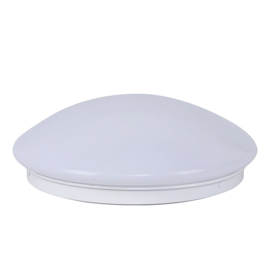 LED Sound Light Control Ceiling Lamp Round Corridor Intelligent Sensor Lamp, Power source: 12W 270mm(White) - Sensor LED Lights by buy2fix | Online Shopping UK | buy2fix