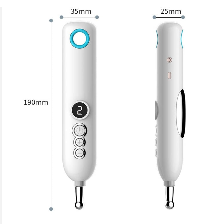 Smart  Rechargeable Meridian Pen Hot Compress Pulse Acupuncture Acupuncture Massager, Specification： Upgrade - Massage & Relaxation by buy2fix | Online Shopping UK | buy2fix