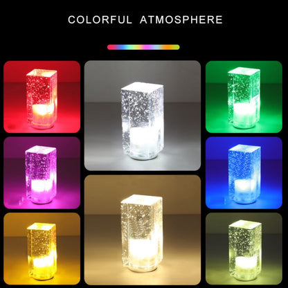 Colorful LED Crystal Lamp Bar Atmosphere Decorative Light, Plug Type:UK Plug(Gradient Light) - Night Lights by buy2fix | Online Shopping UK | buy2fix