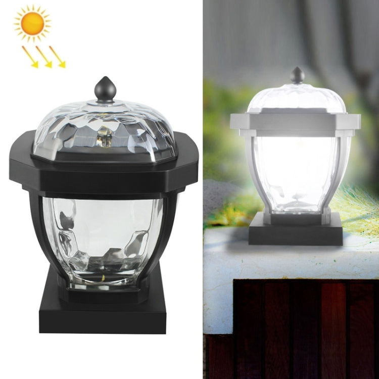 2 LED Solar Waterproof Outdoor Garden Light, Style: White Light-Column Cap - Solar Lights by buy2fix | Online Shopping UK | buy2fix