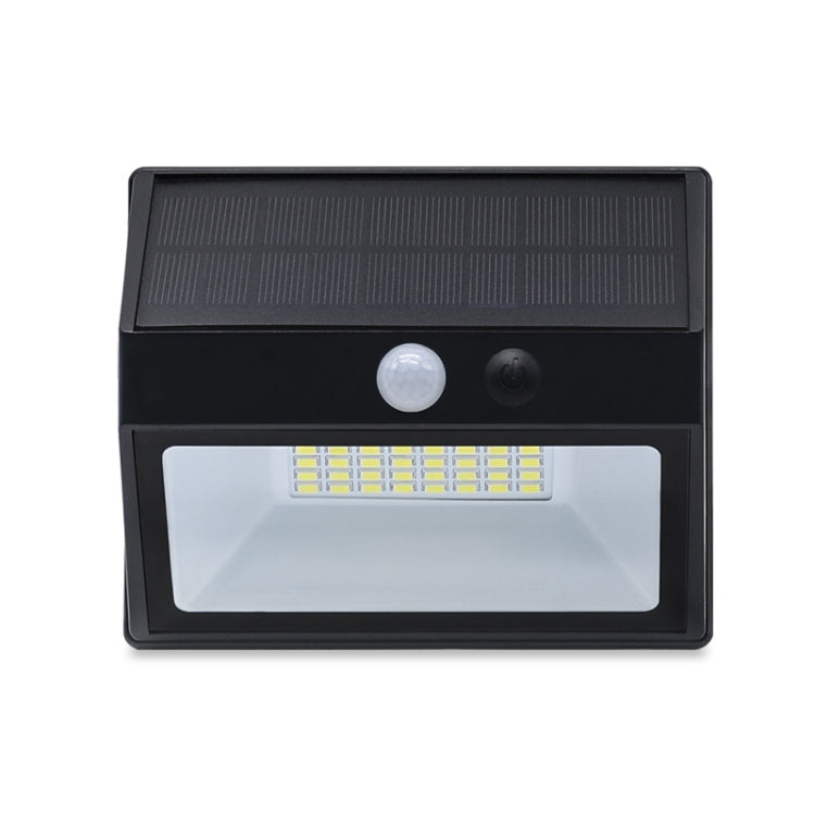 N770 48 LEDs Solar Body Sensing Wall Light(Cool White Light) - Solar Lights by buy2fix | Online Shopping UK | buy2fix