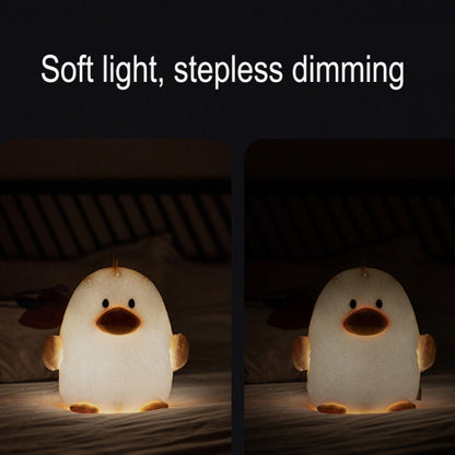 Cartoon Cute Duck Plush Soothing Night Light(Light Yellow) - Night Lights by buy2fix | Online Shopping UK | buy2fix