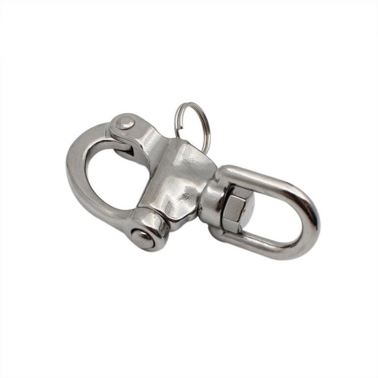 Yachting Sailing Stainless Steel Coil Type Rotary Spring Shackle, Specification: 70mm - Marine Accessories & Parts by buy2fix | Online Shopping UK | buy2fix