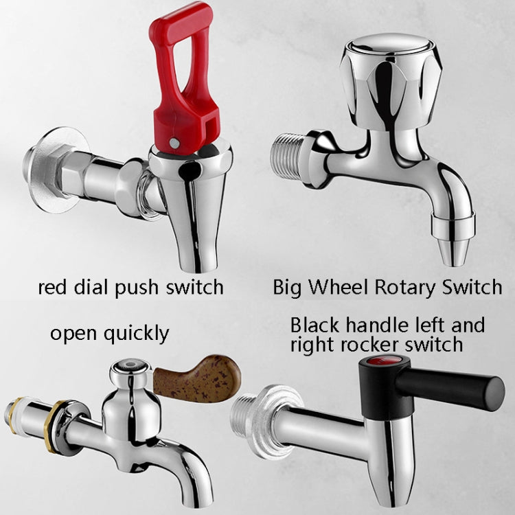 Insulation Bucket Faucet Accessories Milk Tea Water Mouth, Style: Rotary Switch Short 4 Points - Faucets & Accessories by buy2fix | Online Shopping UK | buy2fix