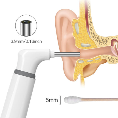 TESLONG SA39W 3.9mm Camera Lens WiFi Smart Visual Ear Scoop(SA39W) - Ear Care Tools by TESLONG | Online Shopping UK | buy2fix