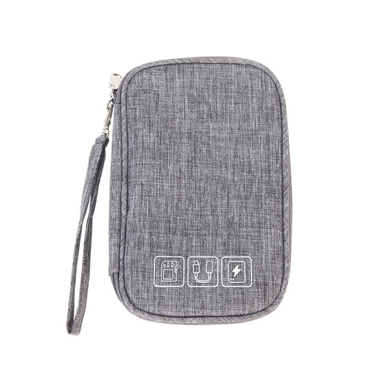 RH532 Mini Multifunctional Digital Storage Bag(Grey) - Digital Storage Bag by buy2fix | Online Shopping UK | buy2fix