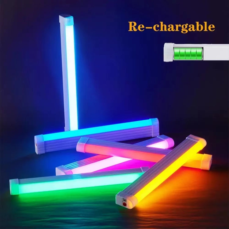 17cm Handheld Light Stick Ambient Light Rechargeable Emergency Light Tube Live Fill Light(White Light) - LED Blubs & Tubes by buy2fix | Online Shopping UK | buy2fix