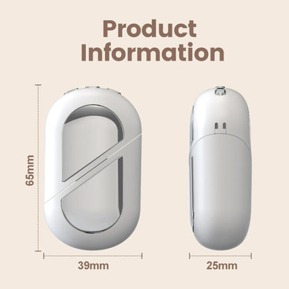 KS-ZMY02 LCD Display Rotatable Heart-shaped Smart Sleep Instrument(Milky) - Massage & Relaxation by buy2fix | Online Shopping UK | buy2fix