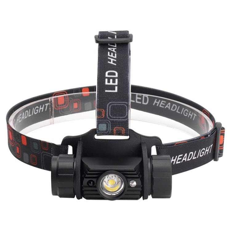 LED Waving Sensor USB Rechargeable Long-range Headlight(RJ-020) - Headlamp by buy2fix | Online Shopping UK | buy2fix