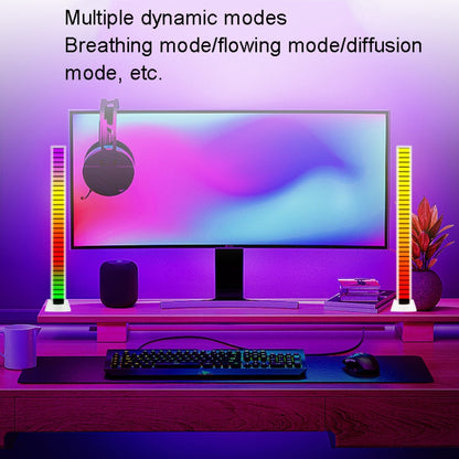 LED Pick Up Light Illuminating Light Effect Desktop Night Light, Color: Black(USB Plug) - Novelty Lighting by buy2fix | Online Shopping UK | buy2fix