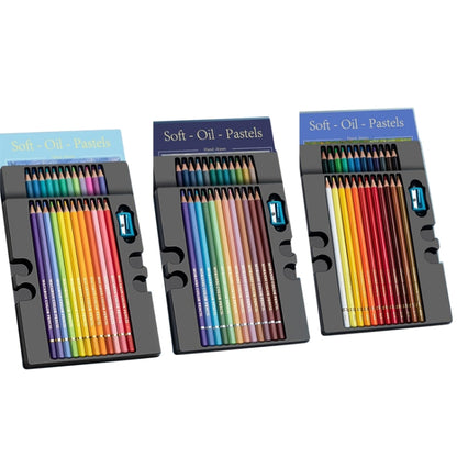 24 Colors Oily Bright Color Pencil Studio Special Set Classic Model - Art Supplies by buy2fix | Online Shopping UK | buy2fix