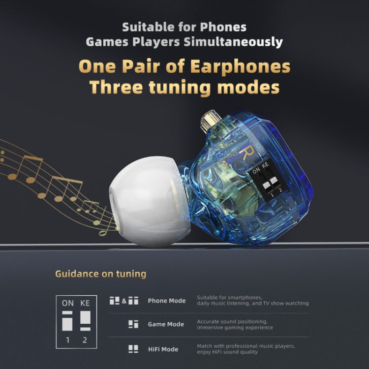CVJ In-Ear Wired Gaming Earphone, Color: With Mic Green - In Ear Wired Earphone by CVJ | Online Shopping UK | buy2fix