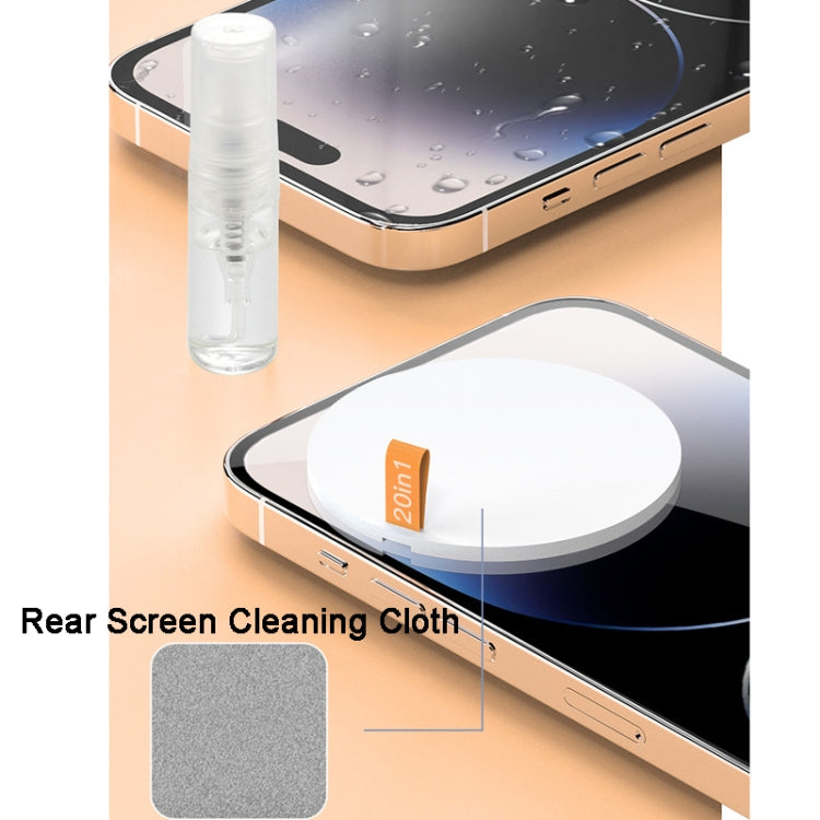 Q20 Headphone Cleaning Pen Mobile Phone Camera Computer Cleaning Tool Without Liquid(White Orange) - Other Accessories by buy2fix | Online Shopping UK | buy2fix