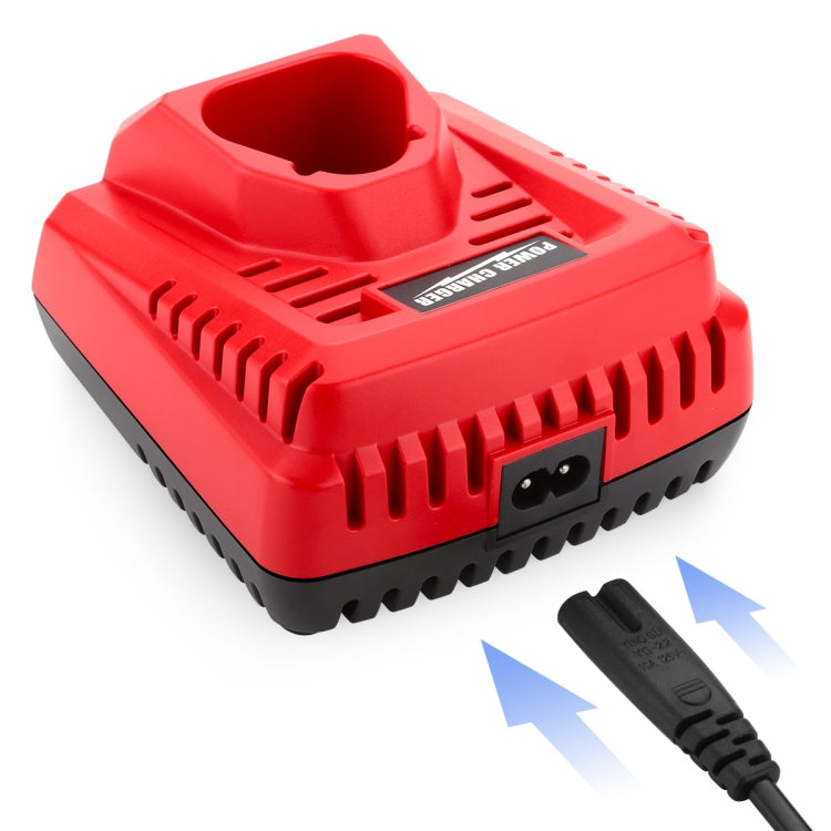 N12 For Milwaukee 10.8/12V Electric Tool Lithium Battery Fast Charger, Plug: UK - Electric Saws & Accessories by buy2fix | Online Shopping UK | buy2fix