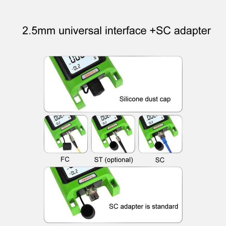 Komshine Handheld Laser Light Source Fiber Tester with LED Backlight, Model: KLS-35-PON - Fiber Optic Test Pen by Komshine | Online Shopping UK | buy2fix