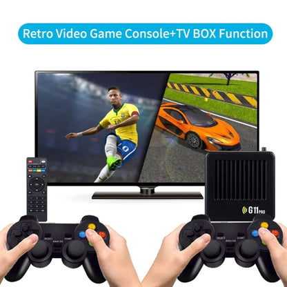 G11 PRO Game Machine TV Box Dual System HDMI HD 4K Retro Arcade, Style: 256G 60,000+ Games - Pocket Console by buy2fix | Online Shopping UK | buy2fix