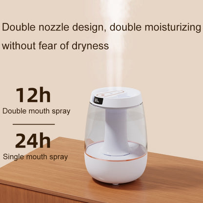JH-019 3L USB Large Capacity Silent Nano Fine Mist Double Spray Air Humidifier(White) - Air Purifiers & Accessories by buy2fix | Online Shopping UK | buy2fix