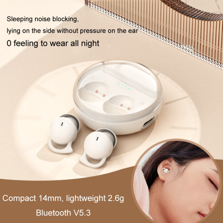 Q26 Bluetooth 5.3 Sleep Mini Wireless Bluetooth Earphone Invisible Comfortable Noise Canceling Earphones(Skin Color) - Bluetooth Earphone by buy2fix | Online Shopping UK | buy2fix