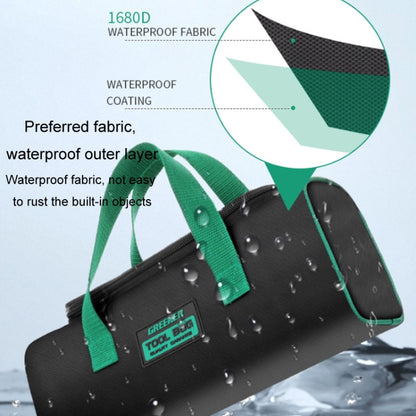 GREENER Fishing Toolkit Waterproof Thickened Oxford Fabric Storage Bag Canvas Handbag, Specification: Small Single Layer - Storage Bags & Boxes by GREENER | Online Shopping UK | buy2fix