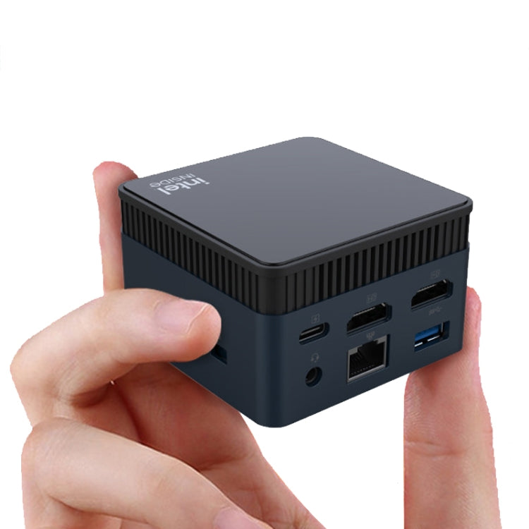 N100/DDR5 12th AlderLake-N100 Dual 4K60Hz Office And Home Mini PC, Spec: 12G+128G /US Plug - Windows Mini PCs by buy2fix | Online Shopping UK | buy2fix