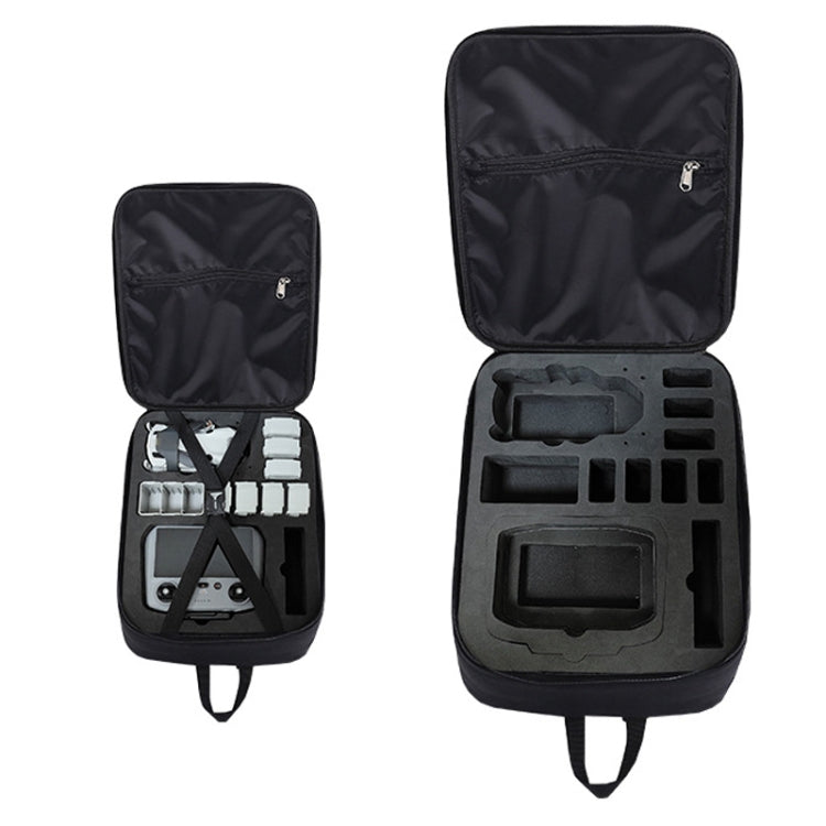 For DJI  Mini 4 PRO Backpack EVA Hard Shell Storage Bag(Black) - Backpacks & Bags by buy2fix | Online Shopping UK | buy2fix