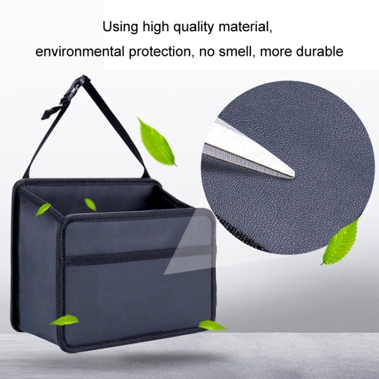 Car Hanging Garbage Bag Multifunctional Folding Storage Box, Model: H611 Woven Pattern - Stowing Tidying by buy2fix | Online Shopping UK | buy2fix