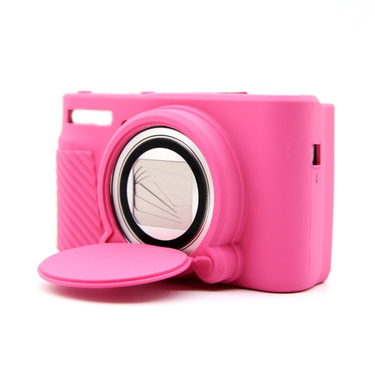 For Canon SX730/SX740 Soft Silicone Protective Case, Color: Rose Red - Protective Case by buy2fix | Online Shopping UK | buy2fix