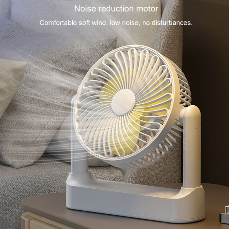 Portable Retractable USB Home Desktop Fan Large Wind Power Outdoor Ceiling Fan, Model: Charging Model - Electric Fans by buy2fix | Online Shopping UK | buy2fix