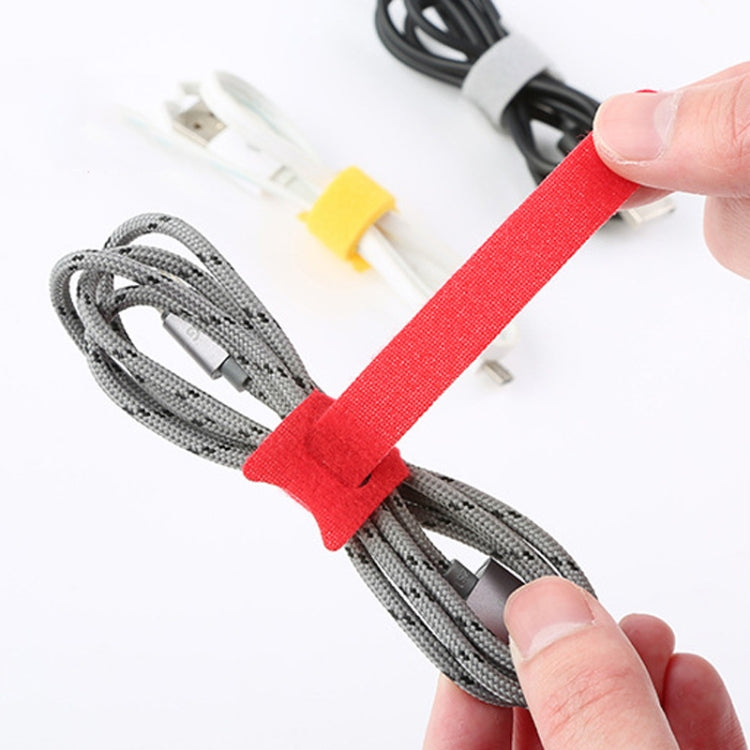 20pcs Nylon Fixed Packing Tying Strap Data Cable Storage Bundle, Model: 12 x 200mm Red - Cable Organizer by buy2fix | Online Shopping UK | buy2fix