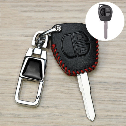 For Suzuki D Car Key Cover Multifunctional Keychain Anti-lost Number Plate - Car Key Cases by buy2fix | Online Shopping UK | buy2fix