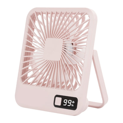 Home Desktop Wall Mounted Fan USB Portable Desktop Mini Fan(Pink) - Electric Fans by buy2fix | Online Shopping UK | buy2fix