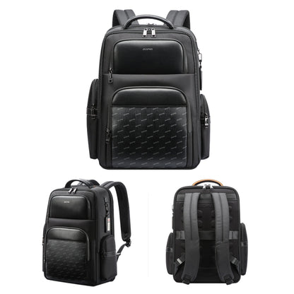 Bopai 61-91911 Large Capacity Business Waterproof Laptop Backpack With USB+Type-C Port(Black) - Backpack by Bopai | Online Shopping UK | buy2fix