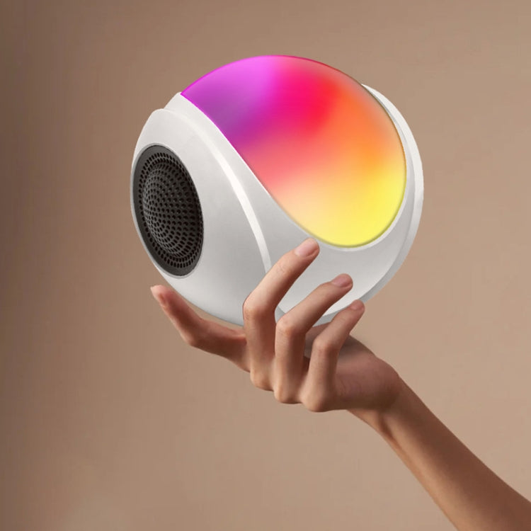 SY-688 TWS RGB Colorful Light Mini Card Bluetooth Speaker(White) - Mini Speaker by buy2fix | Online Shopping UK | buy2fix