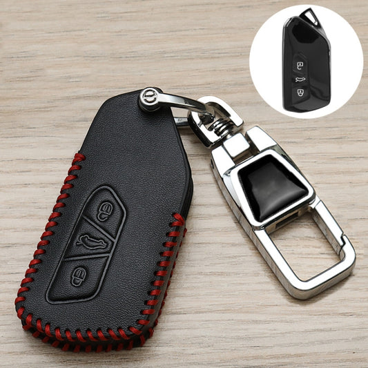 For Volkswagen Key Cover Multifunctional Keychain Anti-lost Number Plate, Style: H - Car Key Cases by buy2fix | Online Shopping UK | buy2fix