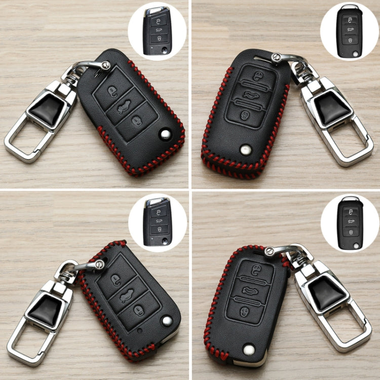 For Skoda Car Key Cover Multifunctional Keychain Anti-lost Number Plate(G) - Car Key Cases by buy2fix | Online Shopping UK | buy2fix