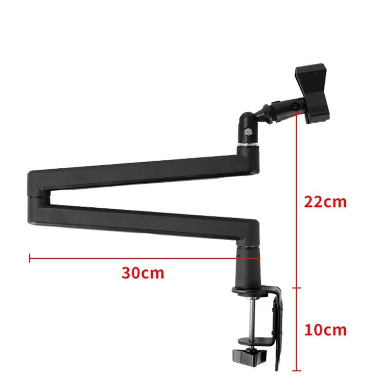 Microphone Stand Desk Mount 360 Degree Adjustable Cantilever Holder - Stand by buy2fix | Online Shopping UK | buy2fix