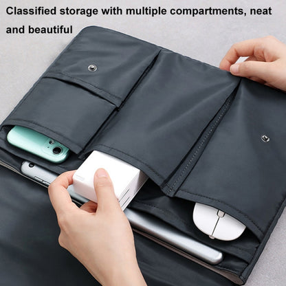 Multi-layer Waterproof and Shock-absorbing Laptop Sleeve Laptop Storage Bag, Size: 16 inch(Black) - 15.6 - 17 inch by buy2fix | Online Shopping UK | buy2fix