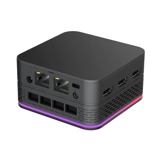 T9 Plus N100 DDR5 8G+0G EU Plug 12th Alder Lake Dual Gigabit LAN+3 HDMI 4K HD Pocket Mini PC - Windows Mini PCs by buy2fix | Online Shopping UK | buy2fix