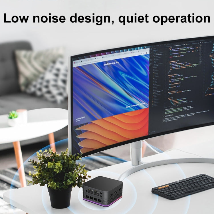 T9 Plus N100 DDR5 8G+128G UK Plug 12th Alder Lake Dual Gigabit LAN+3 HDMI 4K HD Pocket Mini PC - Windows Mini PCs by buy2fix | Online Shopping UK | buy2fix
