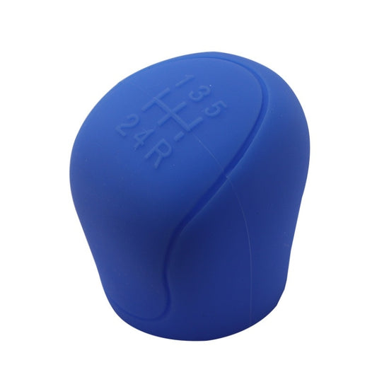 Automotive Silicone Manual Automatic Shift Lever Protective Cover, Size: Gear Shift Blue - Shift Knob by buy2fix | Online Shopping UK | buy2fix