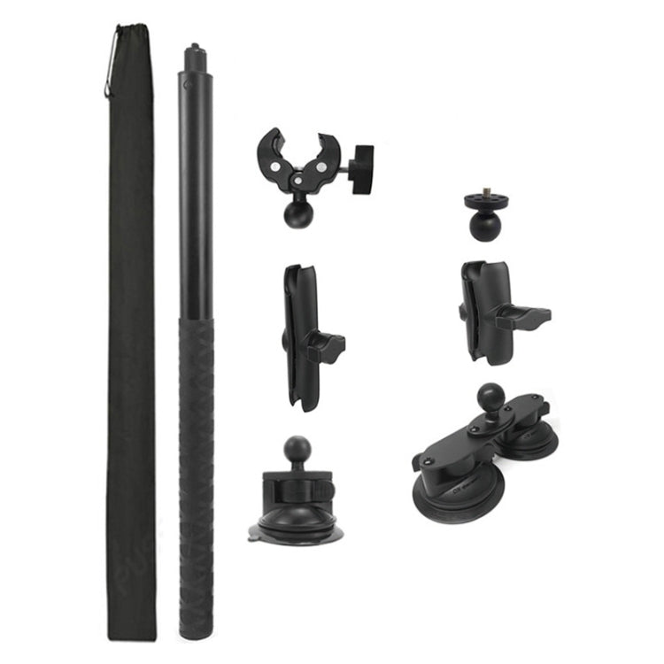 For Insta 360 ONE X / X2 / X3 / X4 Car Top Suction Cup Selfie Stick Bracket, Model: Set 1 - Holder by buy2fix | Online Shopping UK | buy2fix