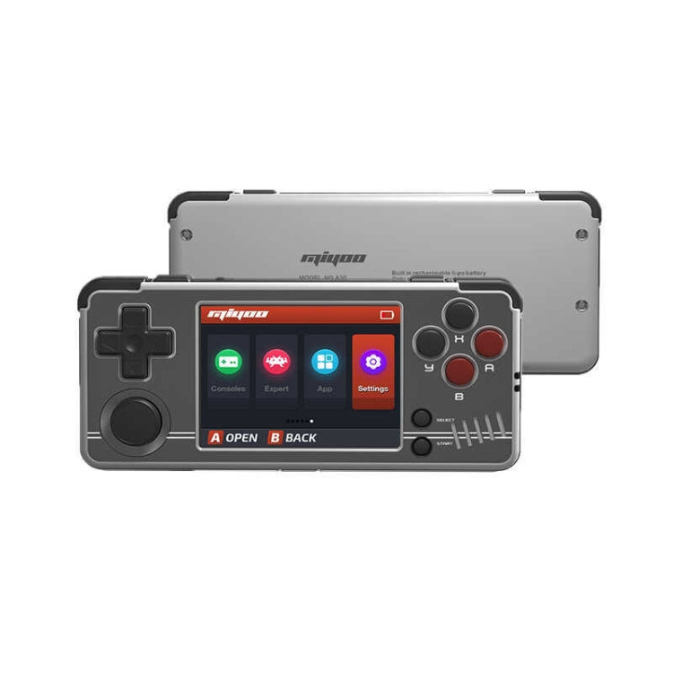 MIYOO A30 Retro Handheld Game Console 2.8 Inch IPS Screen WIFI Linux System Video Games Player 64GB(Grey) - Pocket Console by MIYOO | Online Shopping UK | buy2fix