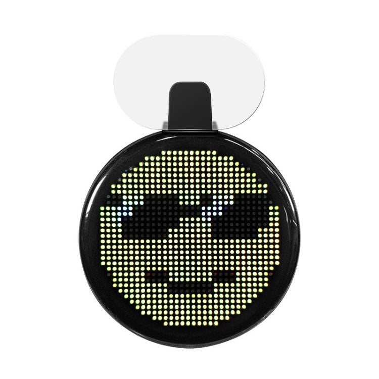 HI.GROOM Car LED Customized Pixel Emoji Lights Bluetooth Remote Control Interactive AI Screen, Style: No Remote Control - Car Monitor by HI.GROOM | Online Shopping UK | buy2fix