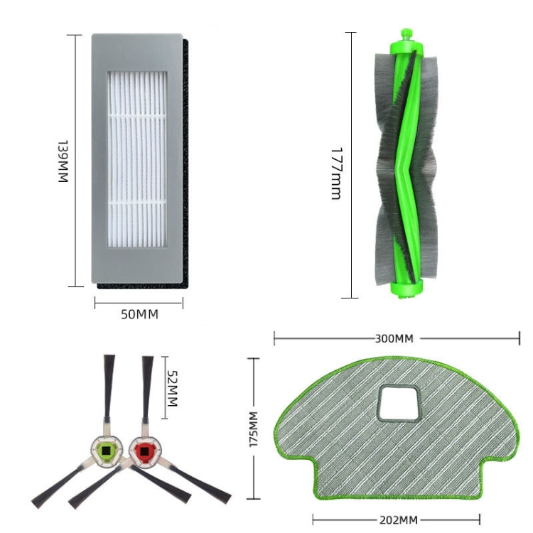 For IRobot Roomba Combo113 R113840 Vacuum Cleaner Accessories Rag - For iRobot Accessories by buy2fix | Online Shopping UK | buy2fix