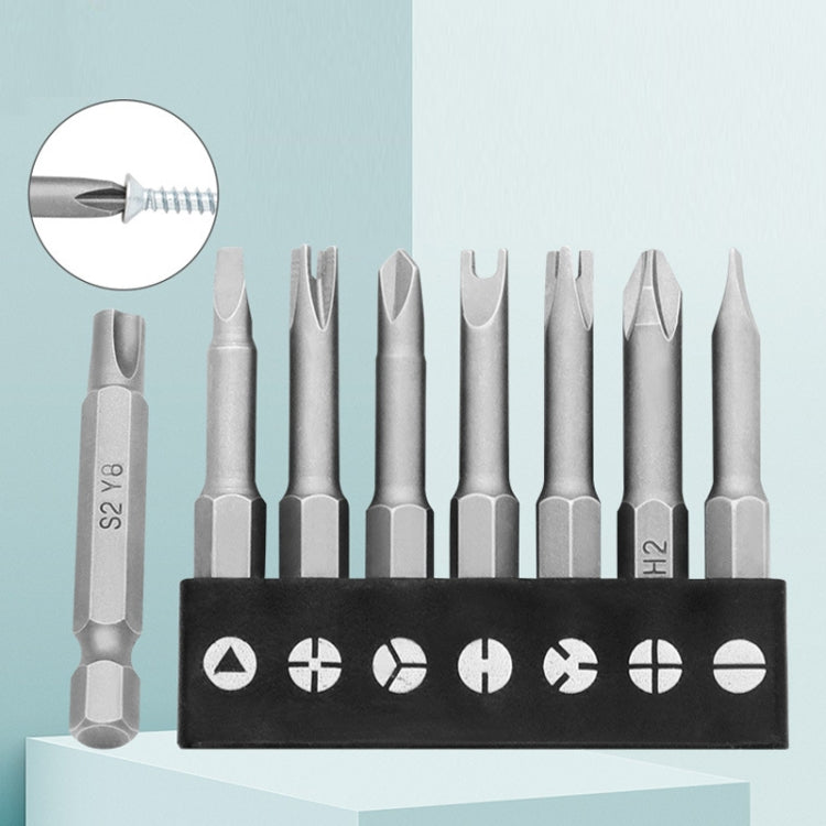 4pcs / Set Y-Shaped Chrome Vanadium Steel Bit Set Appliance Repair Electrical Drill Accessories With Magnetic - Drill & Drill Bits by buy2fix | Online Shopping UK | buy2fix