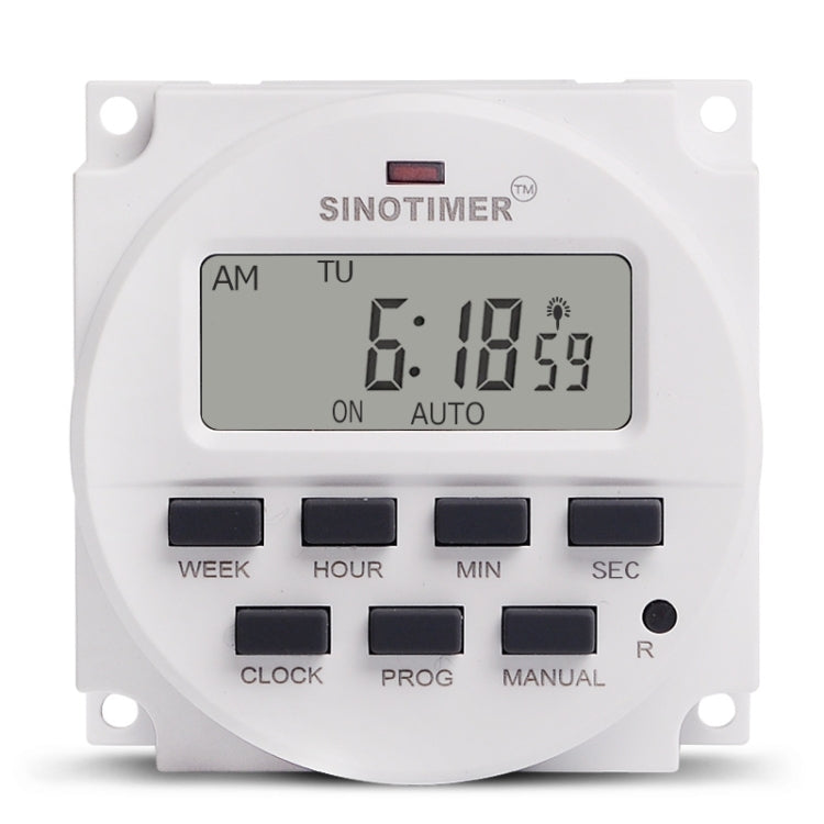 SINOTIMER TM618SH  1 Second Interval Digital LCD Timer Switch Programmable Time Relay 5V - Switch by SINOTIMER | Online Shopping UK | buy2fix