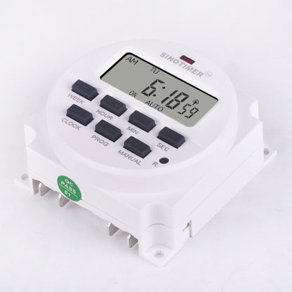 SINOTIMER TM618SH  1 Second Interval Digital LCD Timer Switch Programmable Time Relay 12V - Switch by SINOTIMER | Online Shopping UK | buy2fix