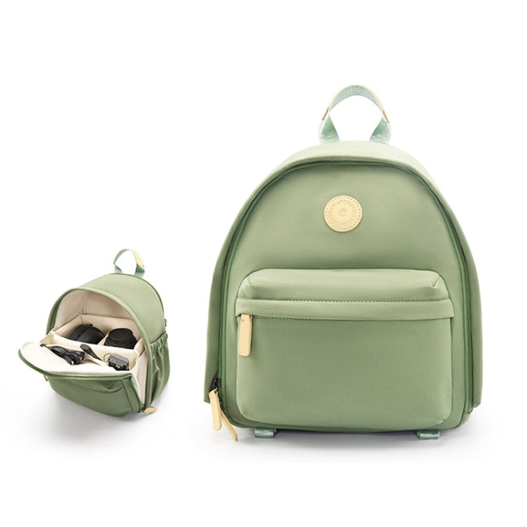 Cwatcun D125 Small Shoulder Camera Bag Casual Commuter DSLR Backpack(Green) - Backpack by Cwatcun | Online Shopping UK | buy2fix