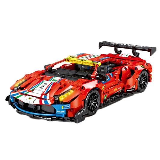 SEMBO 701950 1:14 Sports Racing Car Model Building Blocks Puzzle Assembly Children Toy - Building Blocks by SEMBO | Online Shopping UK | buy2fix